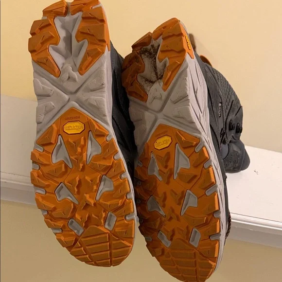 Hoka Anacapa Charcoal and Orange Hiking Boots - Picture 3 of 3